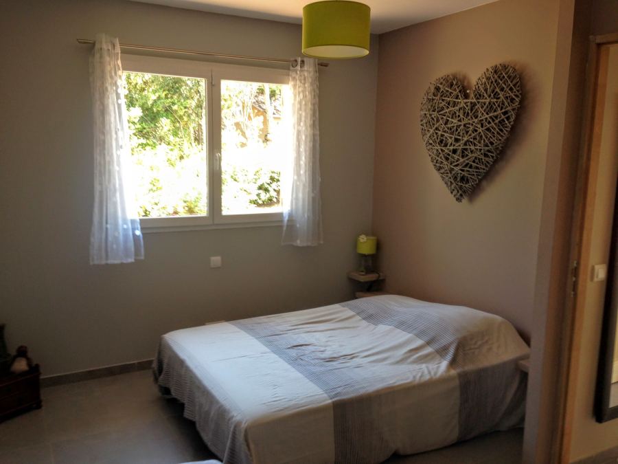 Chambre avec vue sur le jardin